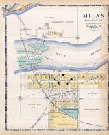Milan, Rock Island County 1905 Microfilm and Orig Mix